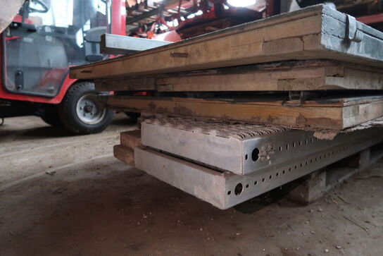 Palle med ramper samt afskærmningsplader