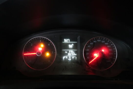 Varebil VOLKSWAGEN Transporter Dobbeltkabine 2.0 Tdi Med kran PELA TOOLS Hydraulic Lift Crane SX0204-1