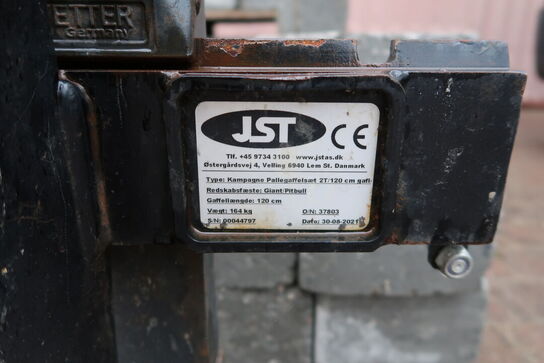 Pallegafler JST 2T/120