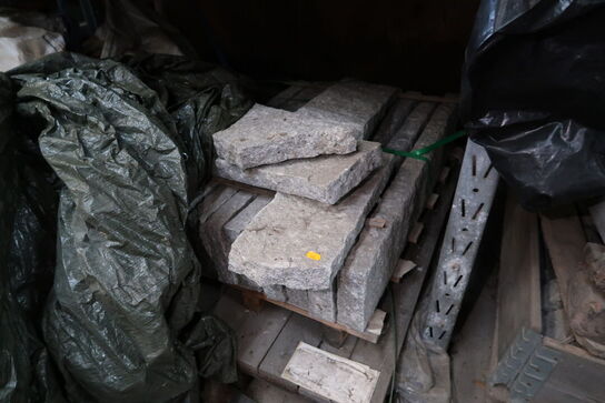 Div. Kantsten, chaussesten m.m.