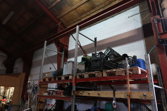 2 fag pallereoler uden indhold (læs beskrivelse)