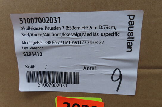 Skuffekasse PAUSTIAN