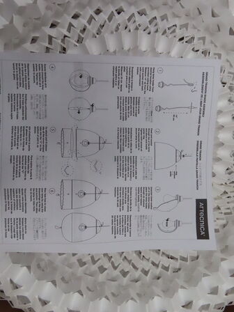 Papirslampeskærm  ARTENICA GRAND TRIANON