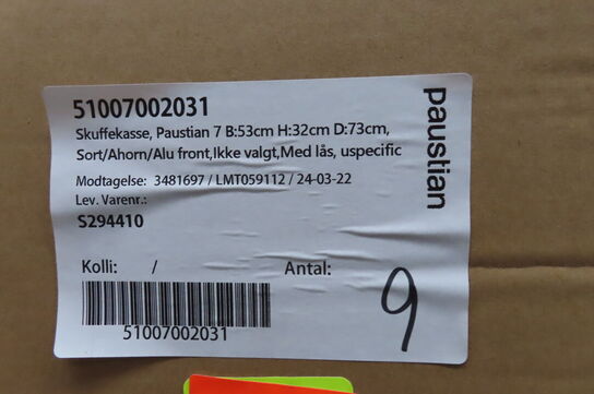 Skuffekasse PAUSTIAN