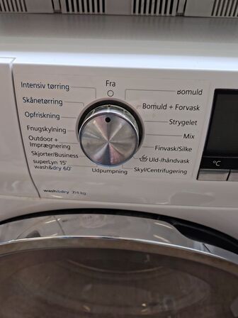 Kombineret vaskemaskine og tørretumbler, brugt SIEMENS