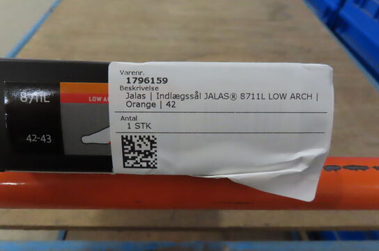 Indlægningssål JALAS 8711L LOW ARCH str. 42-43