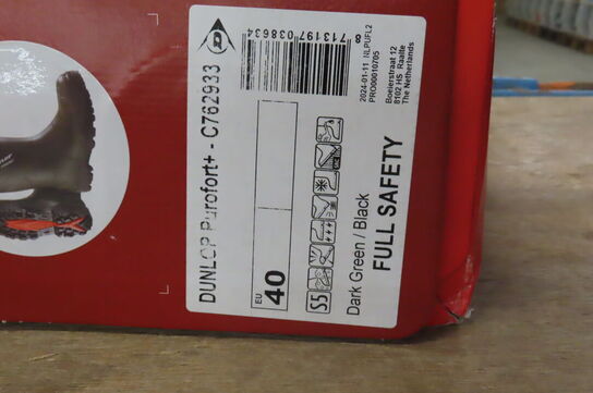 Arbejdssko DUNLOP PUROFORT C762933 str. 40