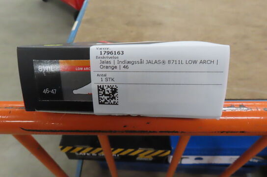 Indlægningssål JALAS 8711L LOW ARCH str. 46-47