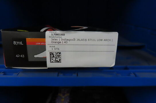 Indlægningssål JALAS 8711L LOW ARCH str. 42-43