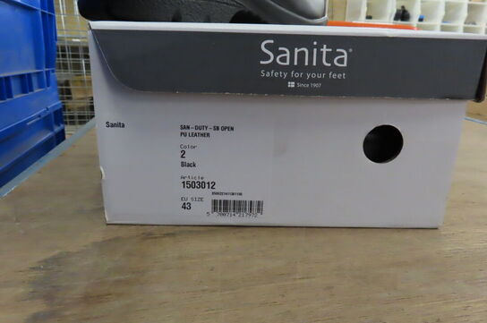 Arbejdssko SANITA SAN DUTY SB OPEN str. 43