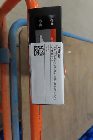 Indlægningssål JALAS 8711L LOW ARCH str. 42-43