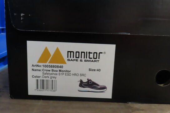 Arbejdssko MONITOR CROW BOA str. 40