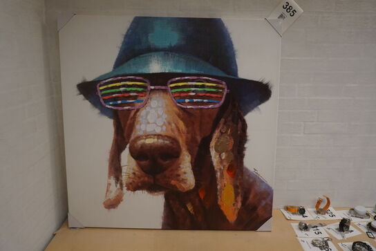 Billede DOG WITH HAT
