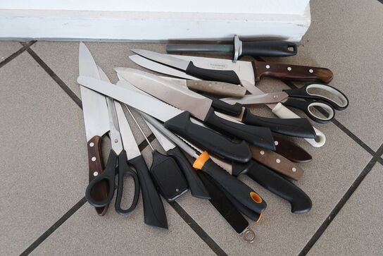 Diverse knive 