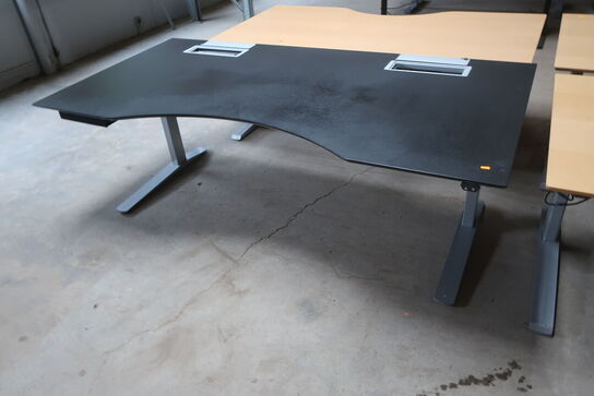 El. hæve/sænkebord 100x200 cm. 