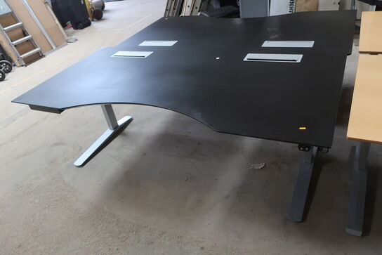 El. hæve/sænkebord 100x200 cm. 