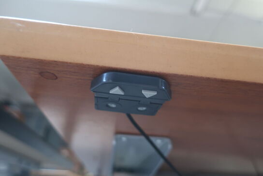 El. hæve/sænkebord 90x180 cm. 