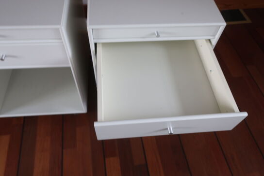 2 stk. reoler MONTANA på hjul (momsfri)