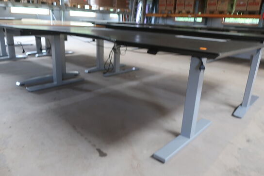 El. hæve/sænkebord 100x200 cm. 