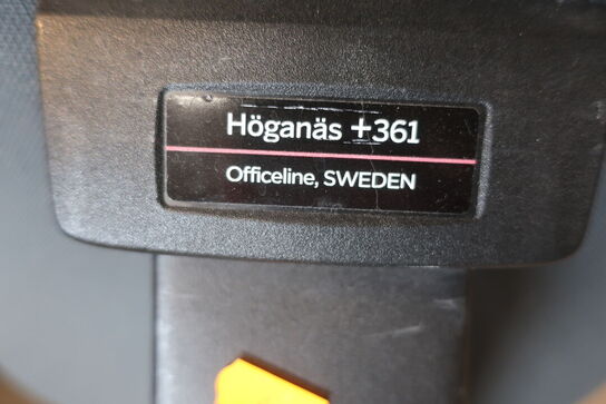 2 stk. HÖGANÄS PLUS 361 kontorstole