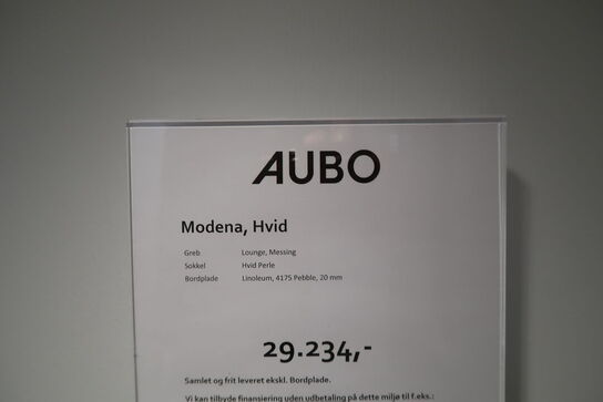 Bryggers AUBO Modena, Hvid