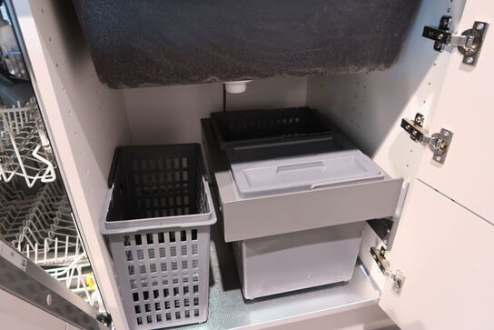 Køkken AUBO Unik, Rose Sand, uden armatur og hårdehvidevarer