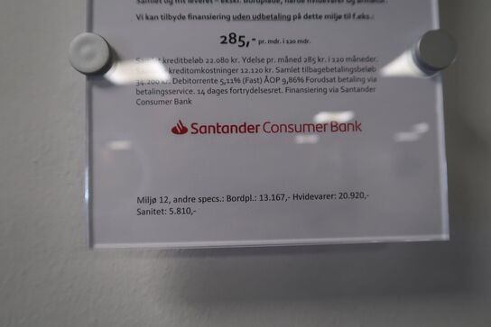 Bryggers AUBO Unik, Grå struktur med armatur uden hårdehvidevarer