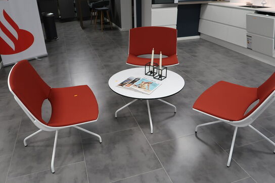 3 stk. loungestole ENEA med sofabord