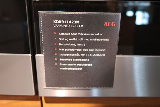 Vakuumforsegler AEG KDK911423M