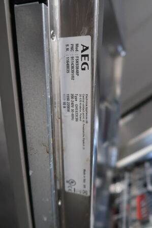 Integreret opvaskemaskine AEG FSK93848P (brugt)