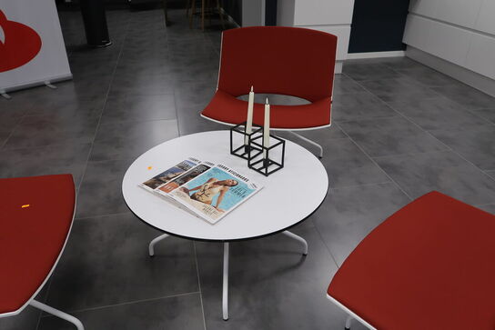 3 stk. loungestole ENEA med sofabord