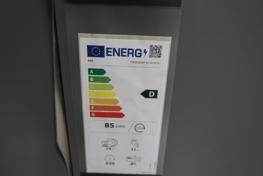 Integreret opvaskemaskine AEG FSK93848P (brugt)