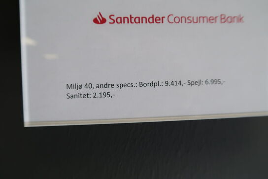 Badmøbel AUBO Sembra, Intense Brown med armatur