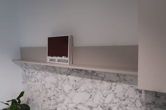 Køkken AUBO Unik, Rose Sand, uden armatur og hårdehvidevarer