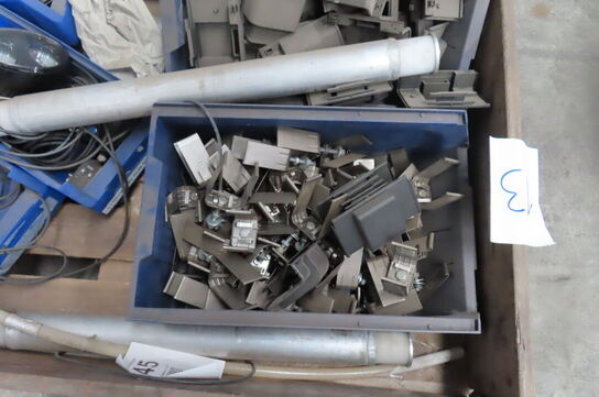 Diverse lamper + plastik dele