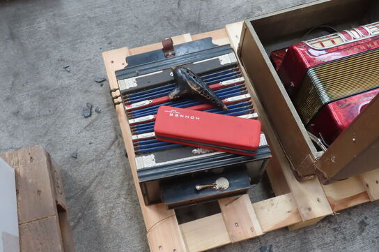 2 stk. Harmonica 