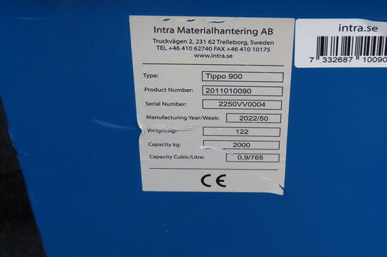 Vippecontainer TIPPO 900