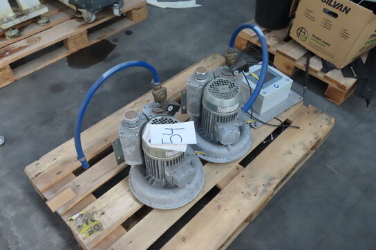 2 stk. El-motor + el-skab