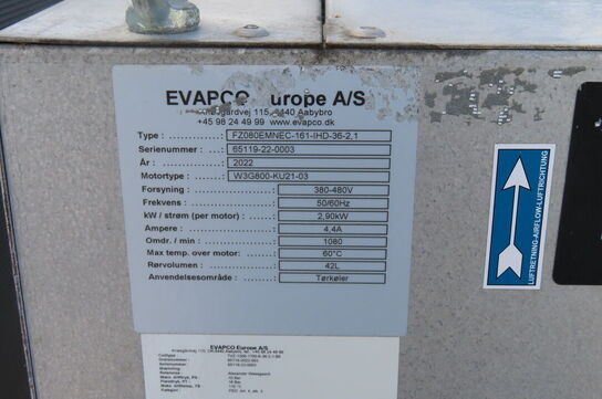 Køler EVAPCO FZ080EMNEC-161-IHD-36-2,1 