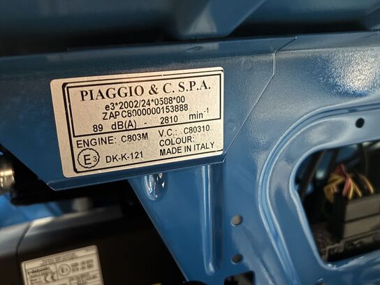 Tuktuk PIAGGIO APE 50