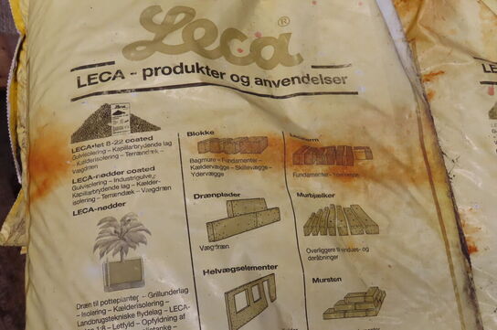 10 sække LECA nødder
