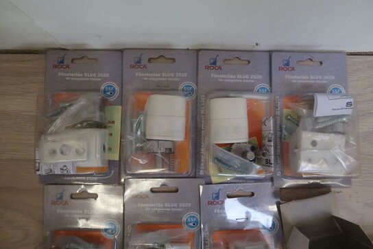 8 pk. Slug vindueslås 2020 ud hvid