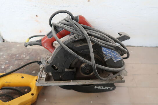 4 stk. Rundsave & bajonetsav