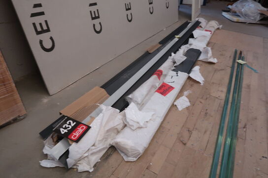 10 stk. Plannja Lysningsprofiler - Antrazit