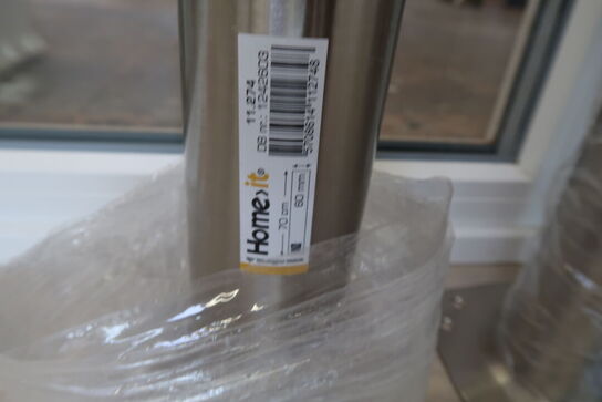 3 stk. HOME It® rund bordben med stilleskrue Ø60 mm x 70 cm 