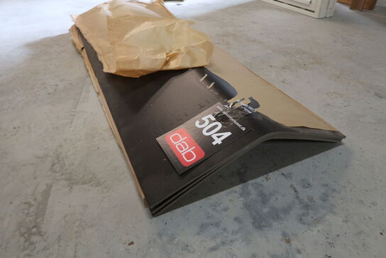 3 stk. Tagryg plader 