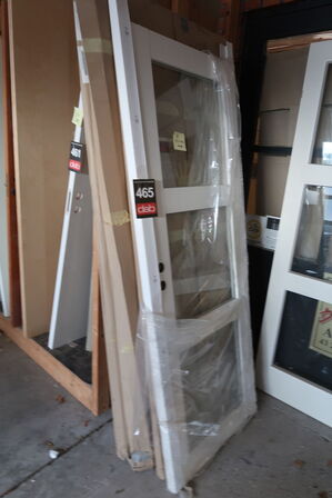 4 stk. franske døre - 72,5x194 cm 40mm