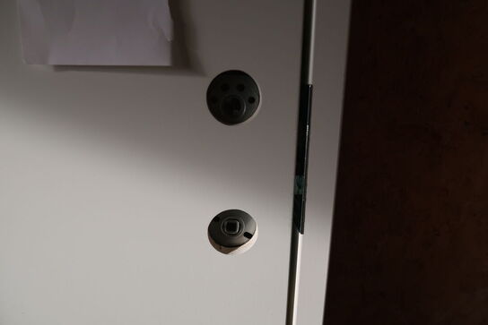 Dør med karm, Venstre ind - 82,5x204 cm