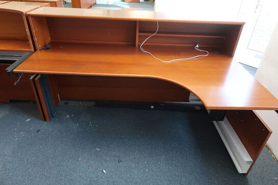 2 delt disk i kirsebærtræ