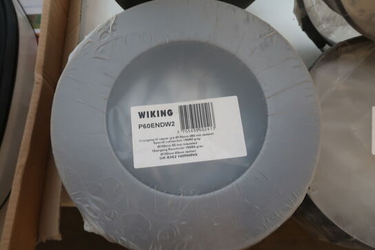 Diverse lister, rør tilbehør m.m. 